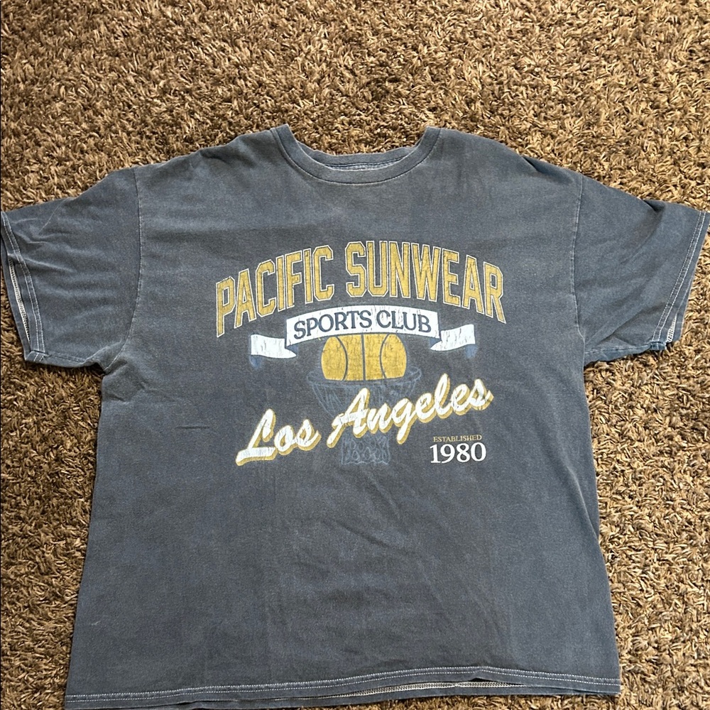 PacSun Sports Club Dark Blue Tee